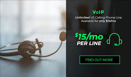 VoIP - Unlimited US Calling - $15 per Line